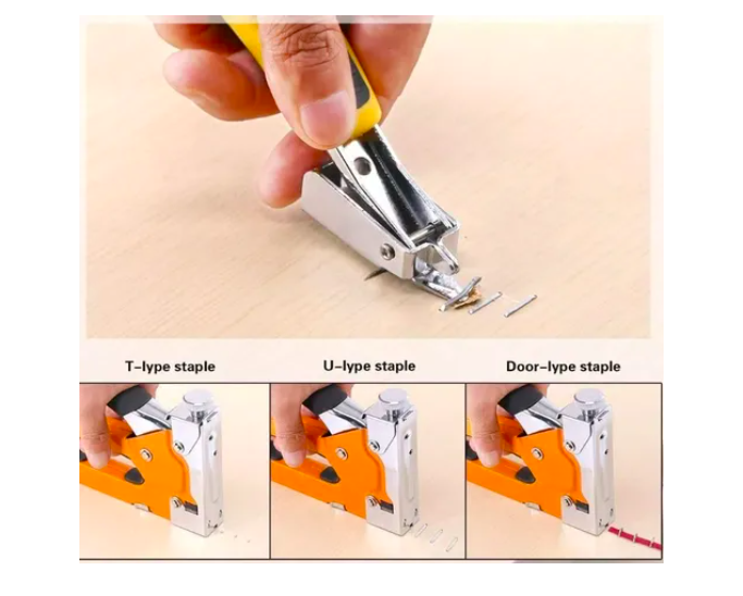 Foto 5 pulgar | Engrapadora Xtellar Pistola Para Tapiceria 4 En 1 Grapadora Manual
