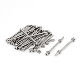 Foto 1 | Juego De Tornillos Uxcell M3 X 50 Mm De Acero Inoxidable 304 25 Juegos - Venta Internacional.