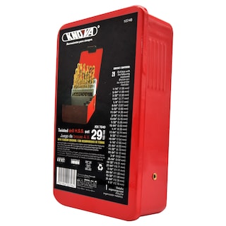 Foto 3 | Juego de 29 Brocas Madera Metal Knova color Rojo