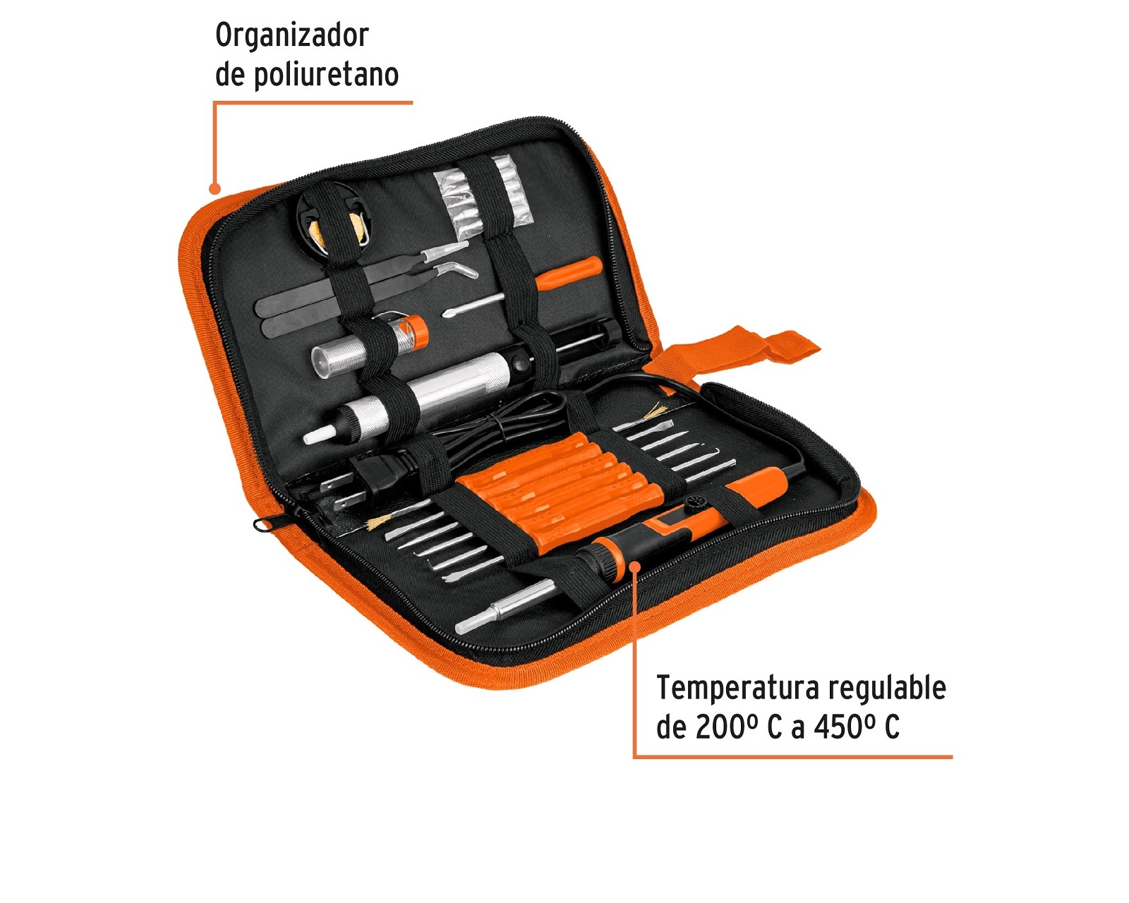 Foto 2 | Equipo de Soldadura Eléctrica Truper con 17 Piezas