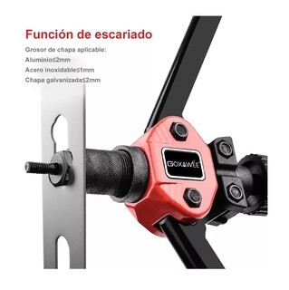 Foto 5 | Remachadora para Tuercas Goxawee con Estuche color Negro