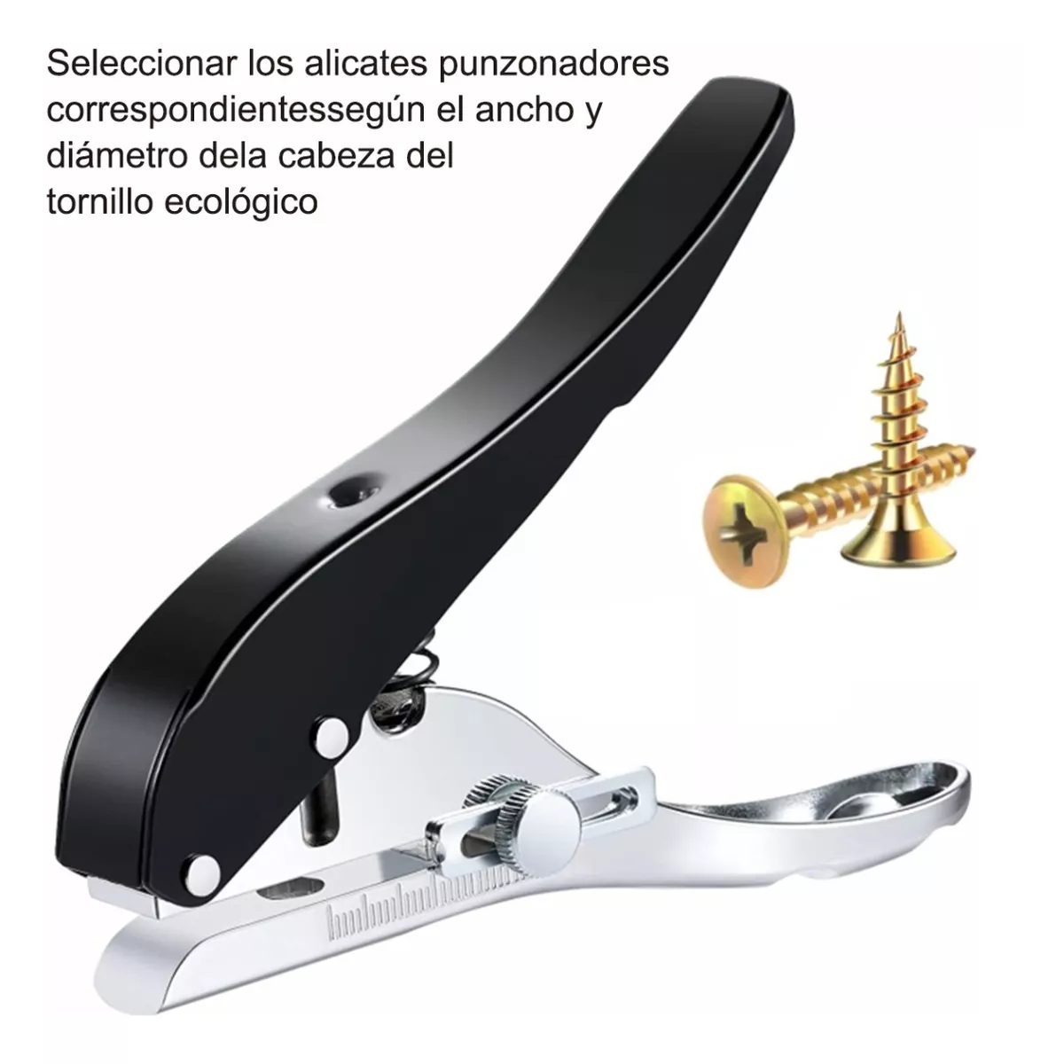 Foto 6 pulgar | Perforadora de 8mm para Tornillo Eo Safe Imports Color Plateado