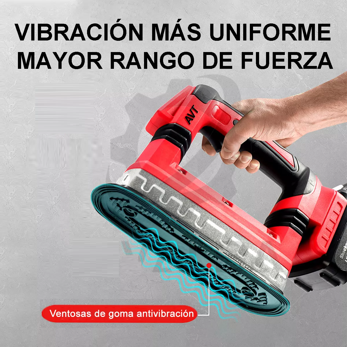 Foto 4 pulgar | Vibrador De Azulejo Adsorción De Alta Potencia 2 Batería Eo Safe Imports  Esi-18284 Multicolor