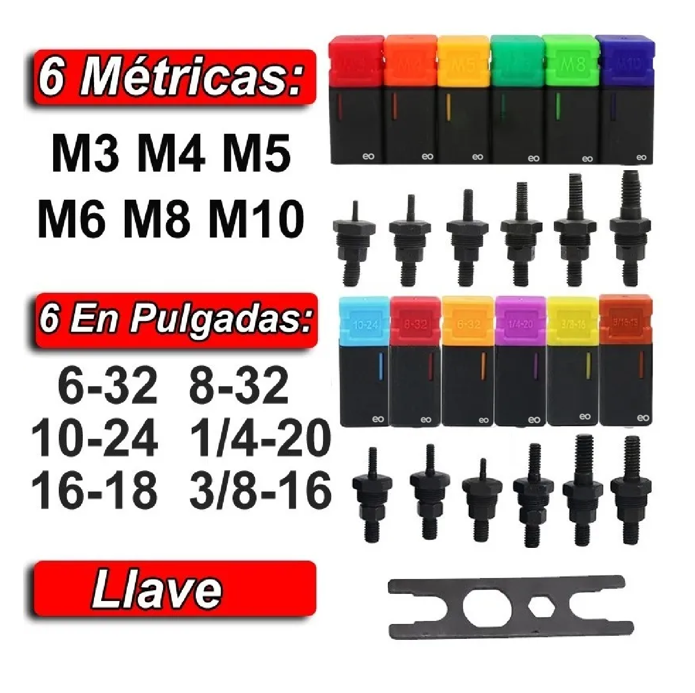 Foto 3 pulgar | Remachadora Para Tuercas Eo Safe Imports