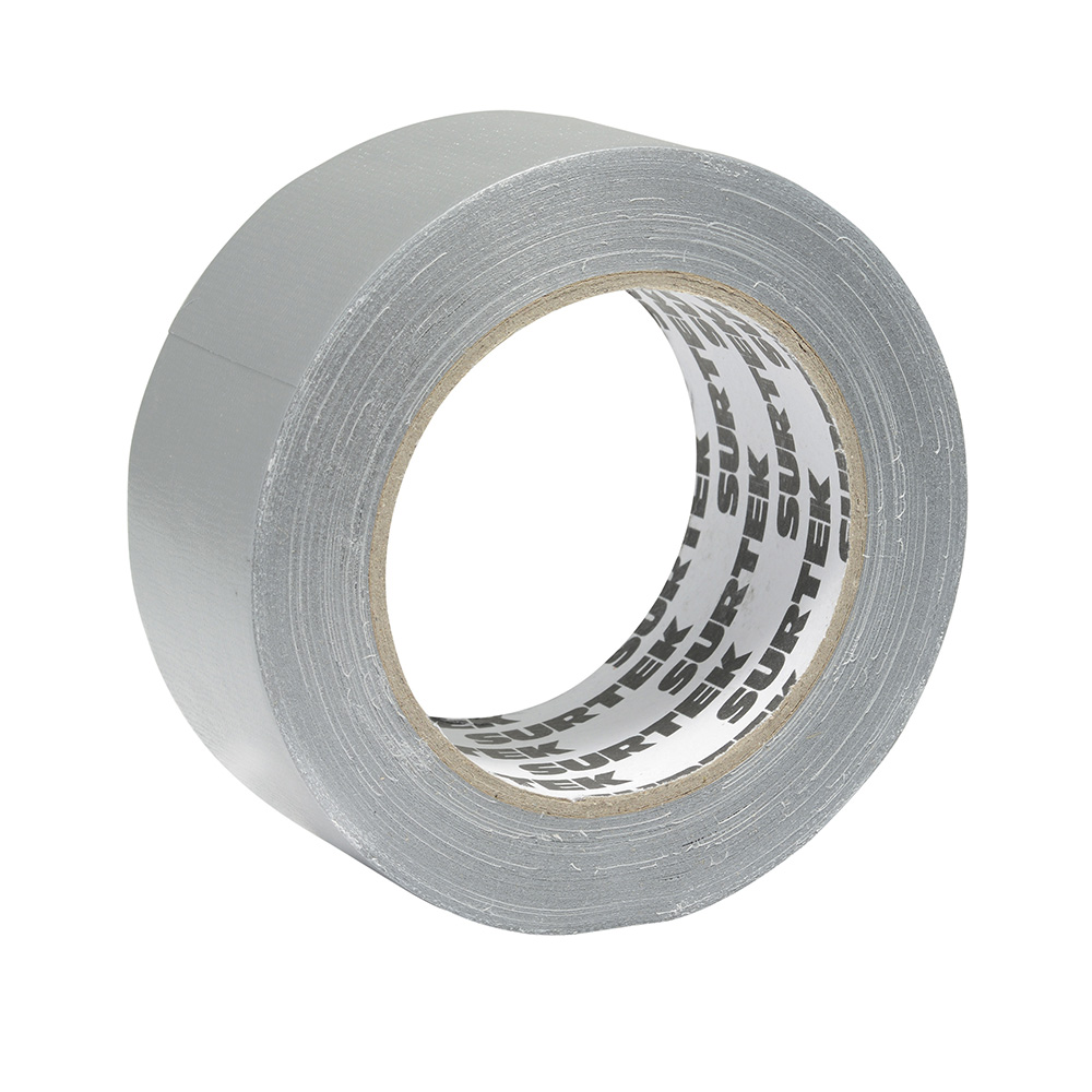 Surtek - Cinta Gris Ducto 2pulg 10m Alto Anclaje Mantenimiento Surtek