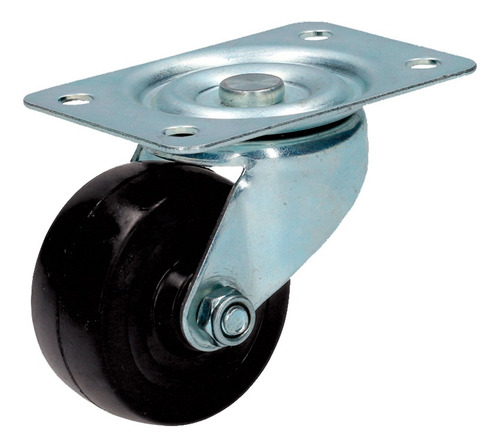 Rodaja Hule Giratoria 2-1/2pulg Sin Freno Muebles Surtek