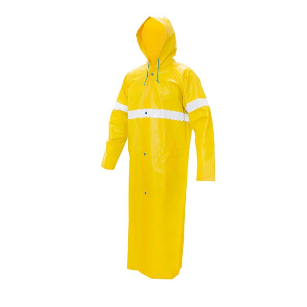 Foto 2 pulgar | Gabardina Impermeable Con Reflejante Térmico Urrea Amarillo