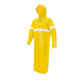 Foto 1 | Gabardina Impermeable Con Reflejante Térmico Urrea Amarillo