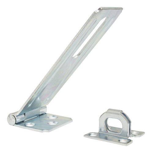 Portacandado Níquel Satinado Plateado Acero Resistente Lock