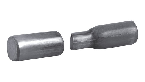 Bisagra Tubular 3/4  Acero Gris Acabado Natural Lock