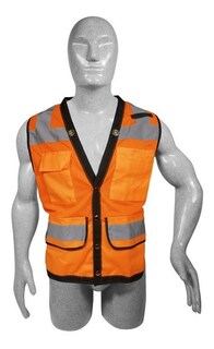 Foto 1 | Chaleco Alta Visibilidad Malla Naranja Unitalla Surtek