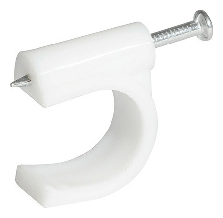 Foto 1 | Grapa Para Cable Coaxial 16 Mm Blanco 20 Pzas Grac16 Surtek