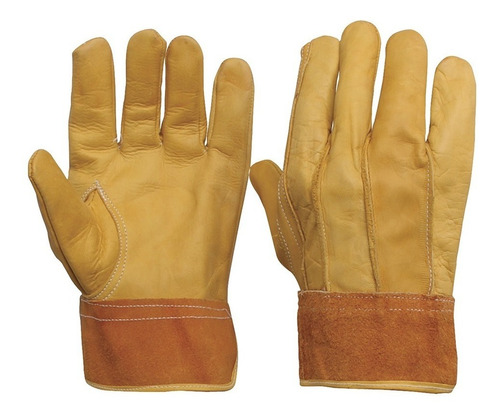 Foto 1 | Guantes Cortos Operador Piel Res Cinta Ajustable Surtek