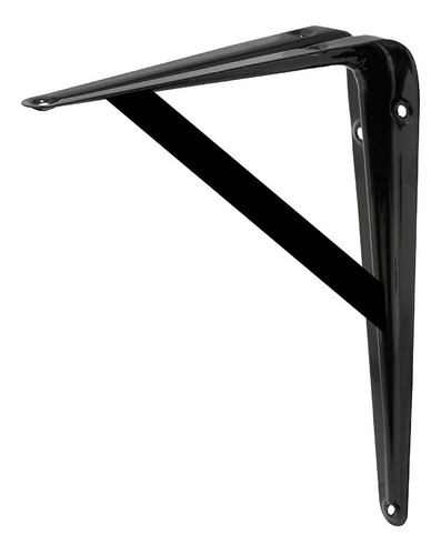 Ménsula Acero Reforzado Travesaño 10x16 Pulg Negro Surtek