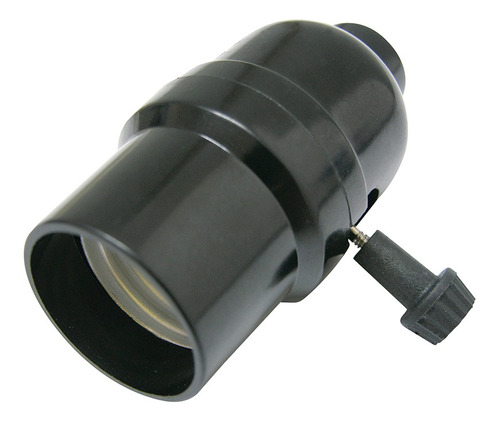 Foto 2 pulgar | Portalámpara Apagador Llave Negro 250v Surtek