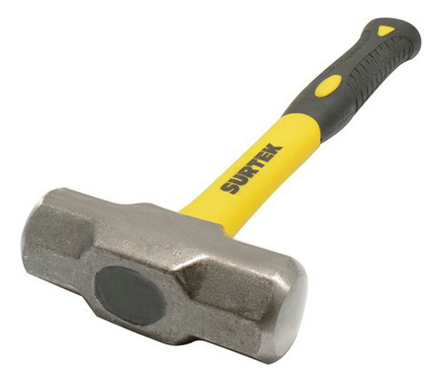 Foto 1 | Marro Octagonal Surtek Mango Corto Fibra Vidrio 12 Pulg 4 Lb