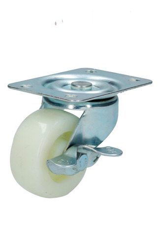 Rodaja Polipropileno Giratoria 2-1/2pulg Con Freno Surtek