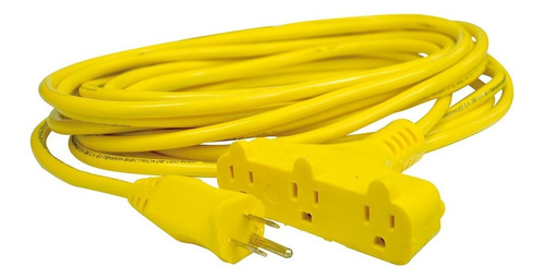 Foto 2 pulgar | Extensión Eléctrica Triple Abanico Uso Rudo  8m Surtek