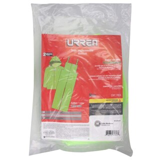 Foto 2 | Impermeable 2 Piezas De Alta Visibilidad Urrea Verde