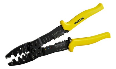 Foto 1 | Pinza Pelacables 10-20awg 10pulg C/ Corta Tornillos Surtek