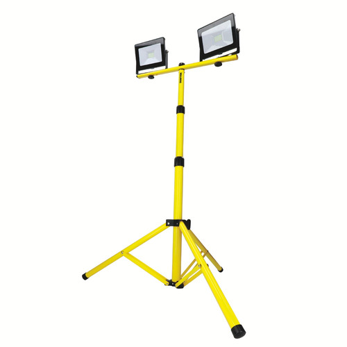 Foto 2 pulgar | Doble Reflector Pedestal 20w Aluminio Iluminación Surtek