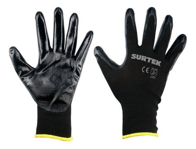 Foto 1 | Guantes De Nailon Con Recubrimiento De Nitrilo Gnn Surtek