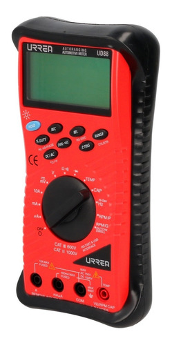 Multímetro Digital Automot 1000vcd 750vca Profesional Urrea