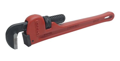 Llave Stillson Hierro Maleable 8  Uso Pesado Rojo Urrea