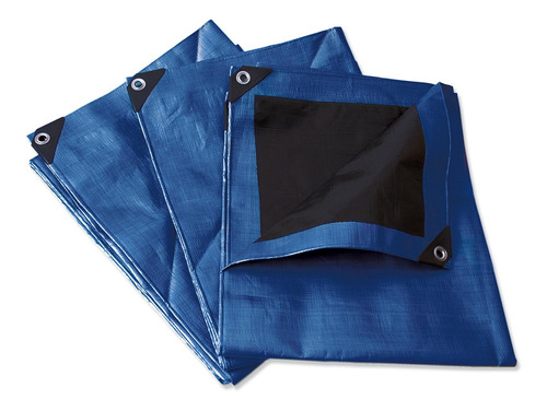 Foto 1 | Lona Reforzada Resistente Azul 4x5m Polietileno Surtek