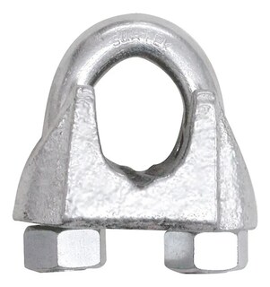 Foto 1 | Perro Hierro Maleable Galvanizado P/cable Acero 1/2 Surtek
