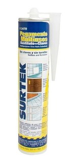 Foto 1 | Pegamento Resistente Multiusos Sin Clavos 300 Ml Surtek