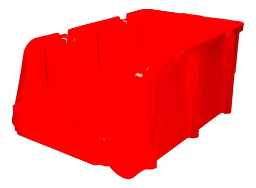 Foto 2 pulgar | Gaveta Plástica Roja Pico De Pato 11x6x5pulg Surtek