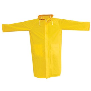 Foto 1 | Impermeable Gabardina Interior De Poliéster Surtek Amarillo