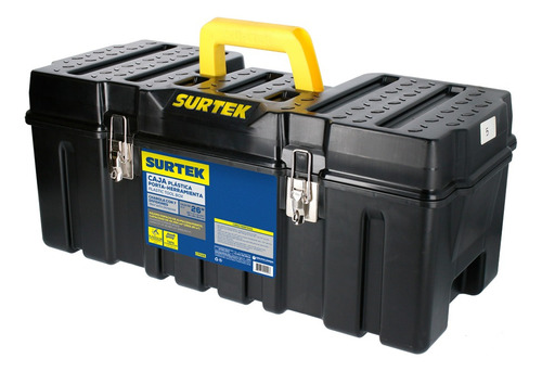 Caja Herramientas Plástica Con Broches 26 Pulg Cps26 Surtek