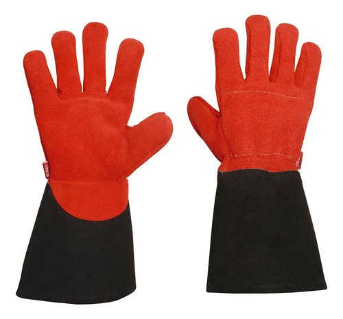 Guantes De Carnaza Rojo Para Soldador Unitalla Urrea