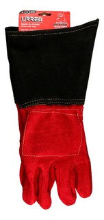 Foto 2 | Guantes De Carnaza Rojo Para Soldador Unitalla Urrea