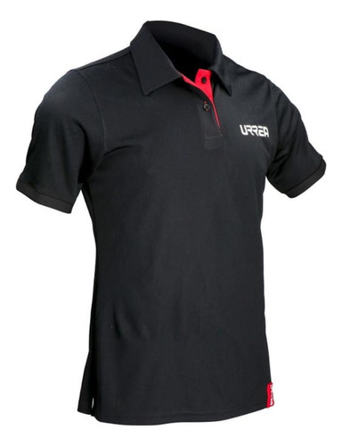 Foto 2 pulgar | Playera Tipo Polo Manga Corta Dry Fit Caballero Urrea Negro