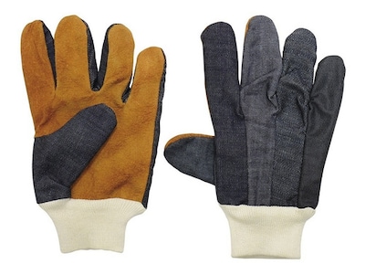 Foto 1 | Guantes Cortos Carnaza Elástico Carnaza Algodón Surtek