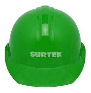 Foto 1 | Casco Seguridad Ajuste Intervalos Polietileno Verde Surtek