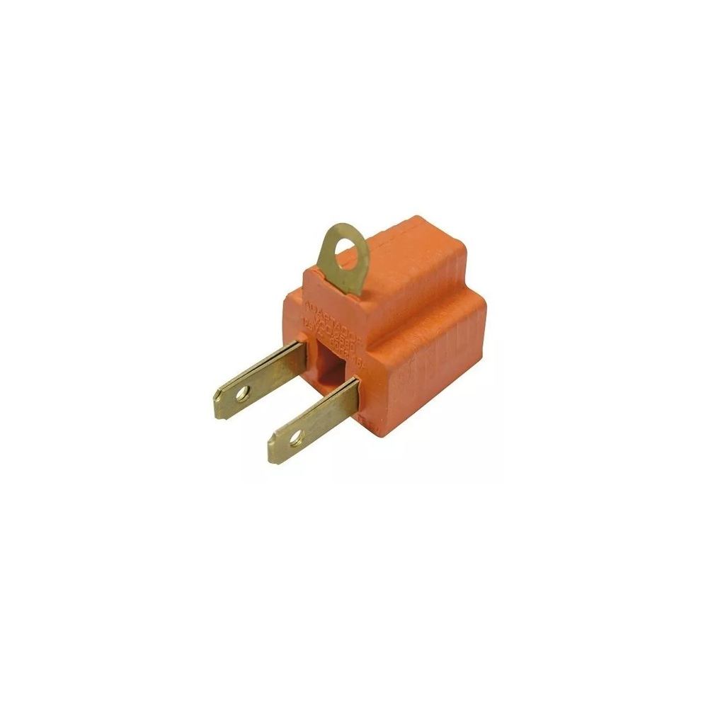 Adaptador Clavija Pvc De Aterrizado A Polarizado 136450 Surtek