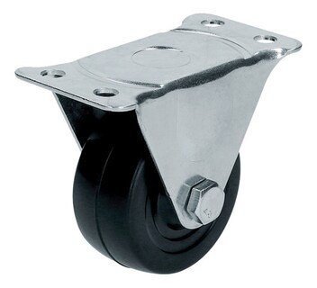 Foto 1 | Rodaja Hule Fija 2-1/2pulg Sin Freno P/ Muebles Silla Surtek