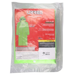 Foto 2 | Gabardina Impermeable Alta Visibilidad Urrea Verde