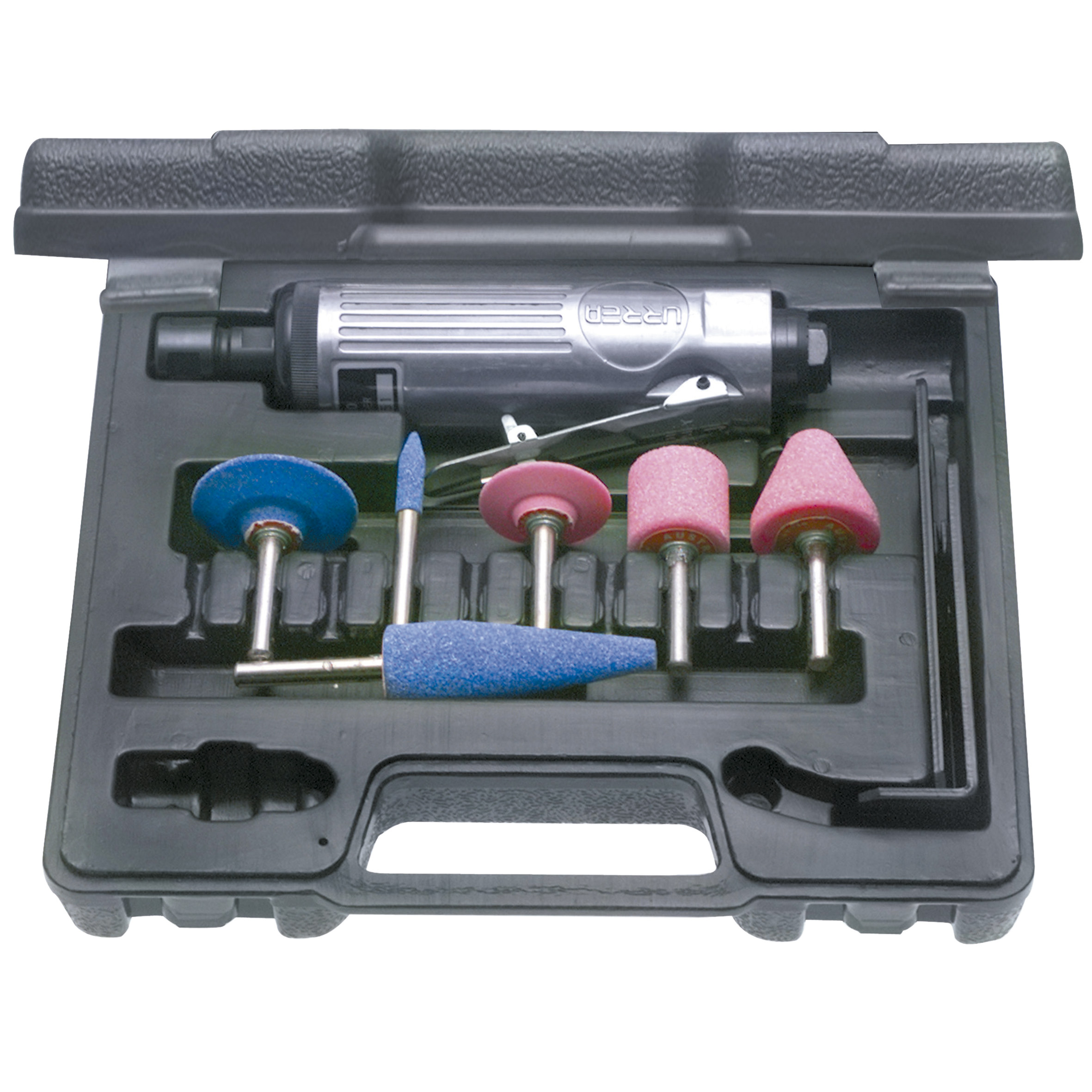 Juego 7pzas Moto-tool Neumático C/estuche Plástico Urrea