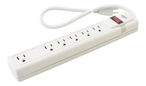 Foto 1 | Supresor Interruptor Iluminado Picos 6 Entradas 450j Surtek