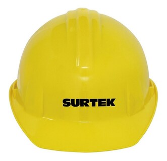 Foto 1 | Casco Seguridad Ajuste Matraca Polietileno Amarillo Surtek