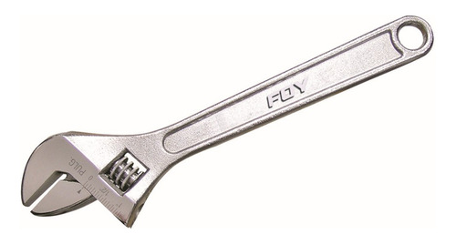 Foto 2 pulgar | Llave Ajustable 10  Acero Alto Carbono Cromado Foy