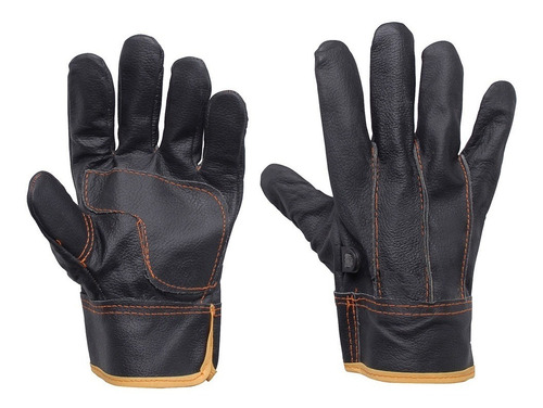 Foto 2 pulgar | Guantes Cortos De Operador Piel Res Cinta Ajustable Foy