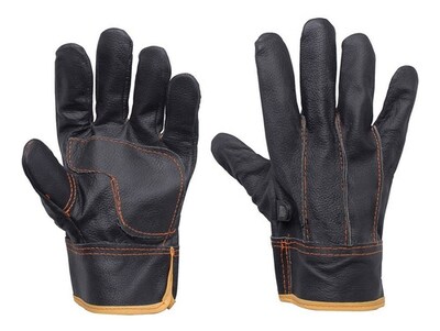 Foto 1 | Guantes Cortos De Operador Piel Res Cinta Ajustable Foy