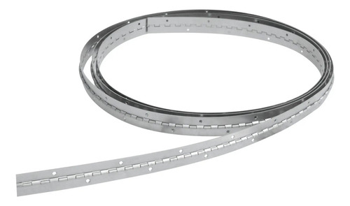 Bisagra Piano Barrenadas 1-1/4 X3.5m Natural Caja Lock