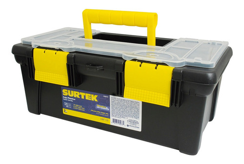 Foto 2 pulgar | Caja Porta Herramientas Plástico Charola Organizadora Surtek